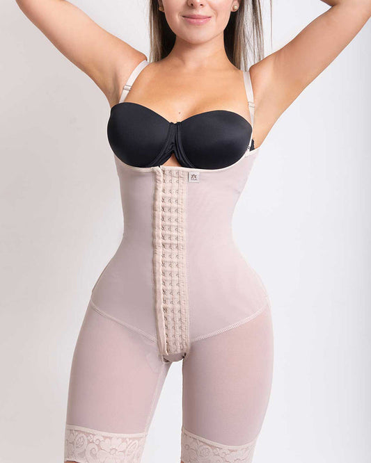 Women Bodysuit Postpartum Fajas Shapewear Slimming Lace Body Shaper