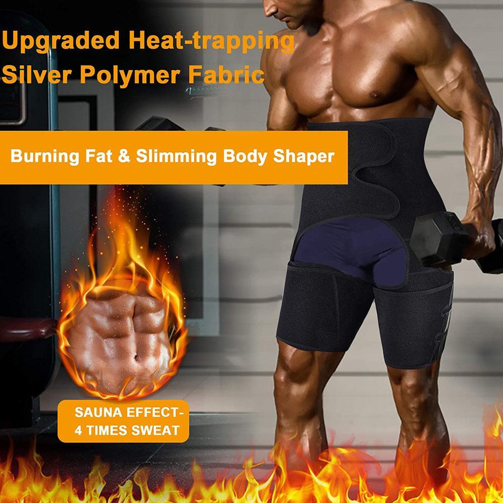 Unisex 3 in 1 Waist /Thigh/ Hip Fat Burning Trimmer