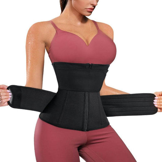 Sauna Slimming Waist Trainer with 2 Straps