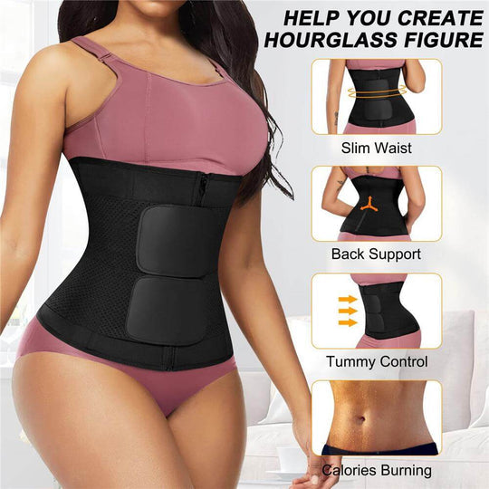 Women Sweat Workout Waist Cincher Belt