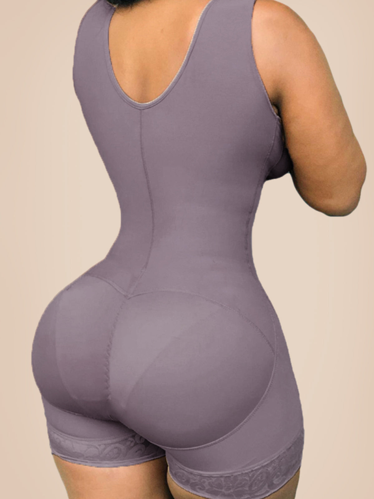 Full Back Coverage High Compression Powernet Garment With Bra