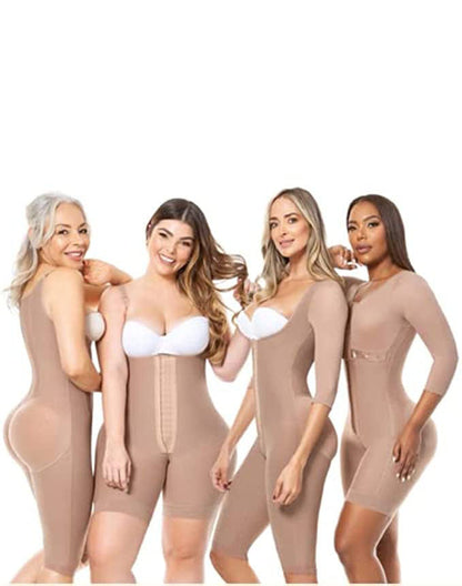 Fajas Colombianas Reductoras Y Moldeadoras Compression Garment Short Shapewear For Women Postpartum