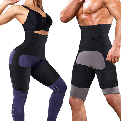 Unisex 3 in 1 Waist /Thigh/ Hip Fat Burning Trimmer