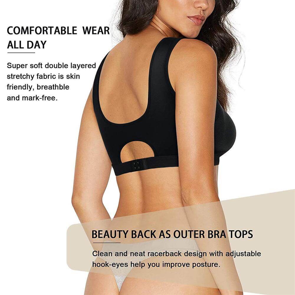 Wireless Padded Full Figure Support Bra