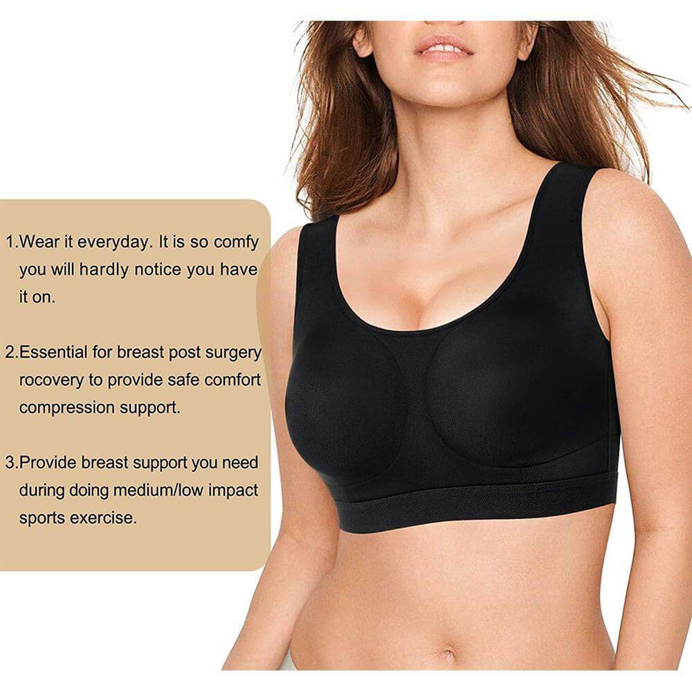 Wireless Padded Full Figure Support Bra