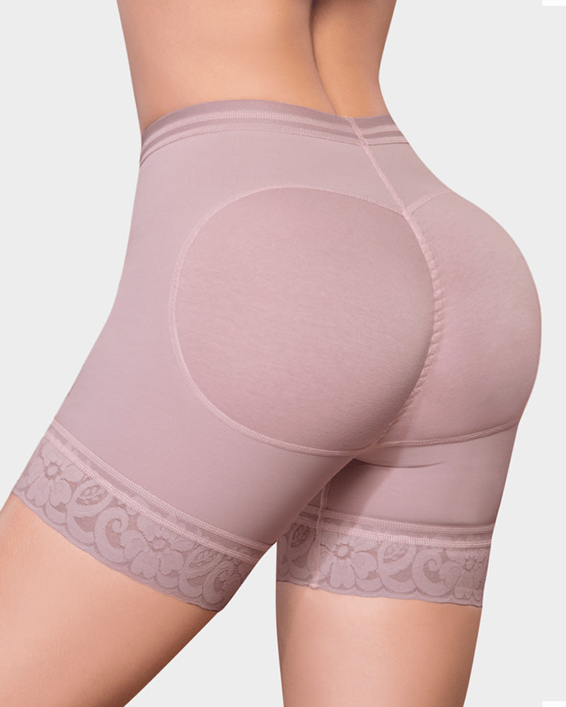 Short High Molder  High Waisted Butt Lifter Body Shaper Tummy Control Waist Trainer Butt Seamless Hip Enhancer Panties