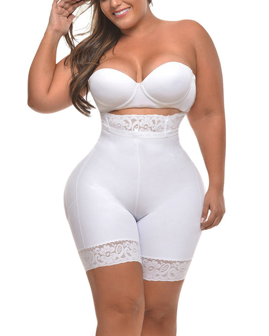 High Waisted Body Shaper Shorts Shapewear for Women Tummy Control Thigh Slimming Technology