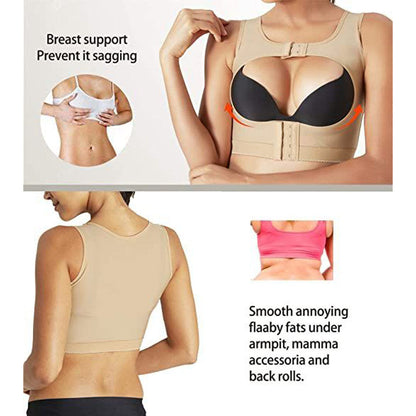 Women Post Surgical Push Up Bra Shapewear Tops