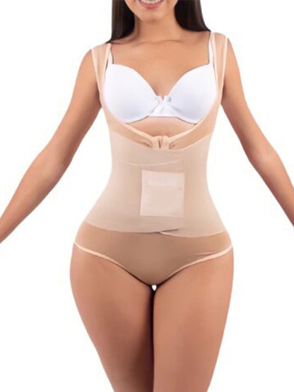 Women Shapewear Bodysuit Tummy Control Fajas Body Shaper