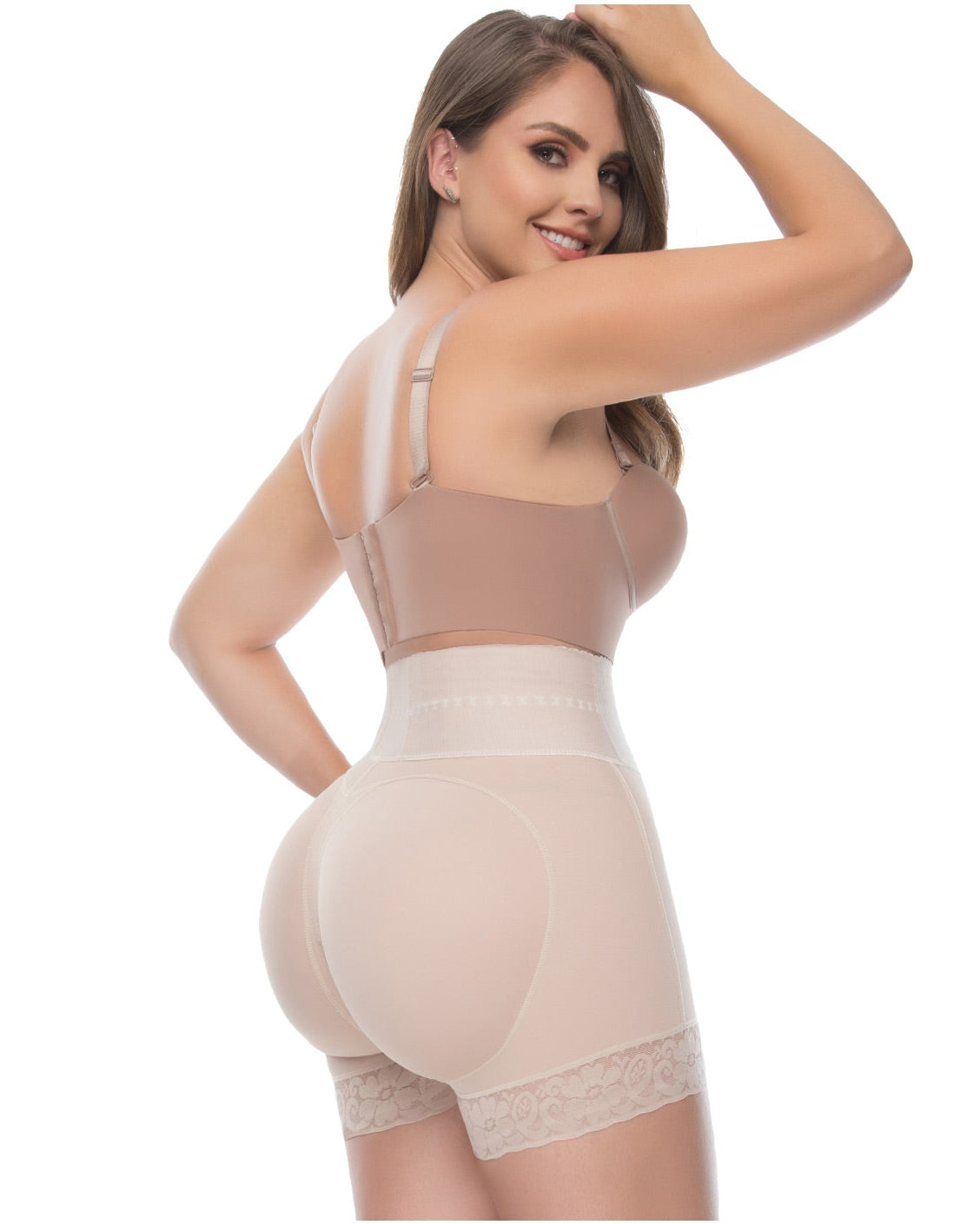 Butt Lifter Tummy Control High Waisted Mid Thigh Shaper Shorts