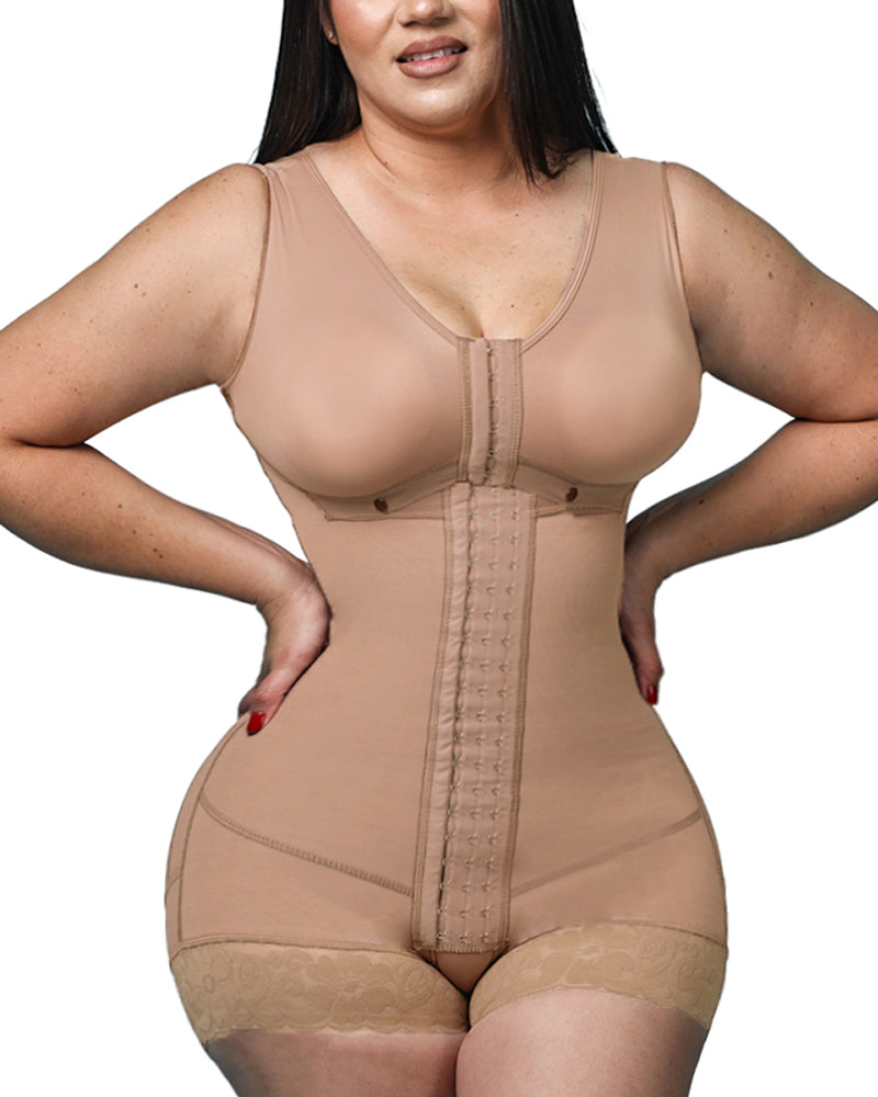 Fajas Colombianas Reductoras y Moldeadoras Postparto Body Shaper For Women Post Surgery Compression Garment