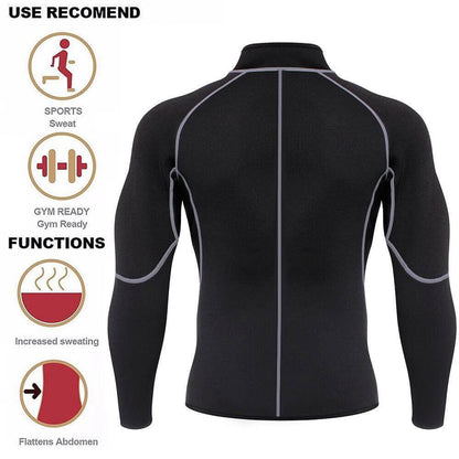 Men Neoprene Hot Sauna Jacket