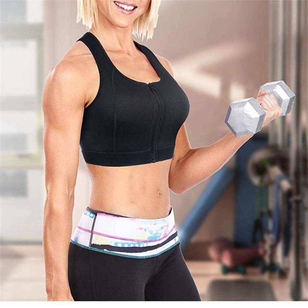 High Compression Bra Full Cup With Front-Zipper