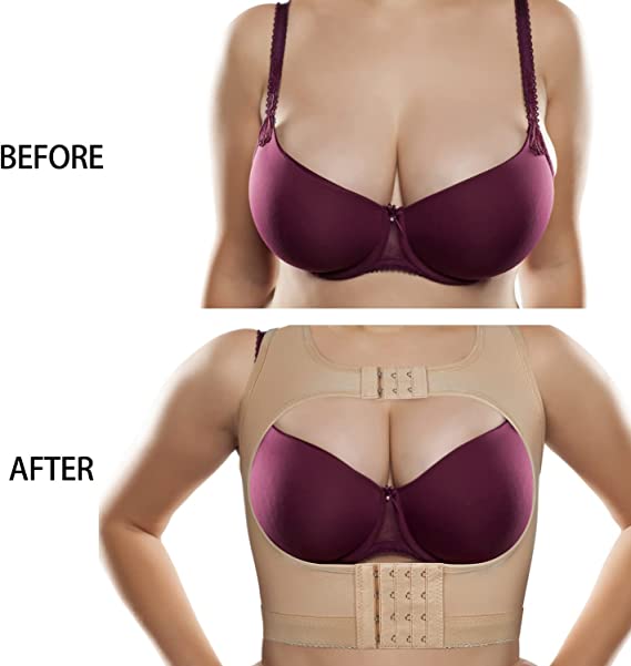 Women Post Surgical Push Up Bra Shapewear Tops