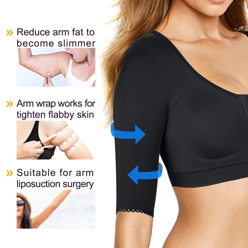 Arm Compression Post Surgery Front Closure Bra