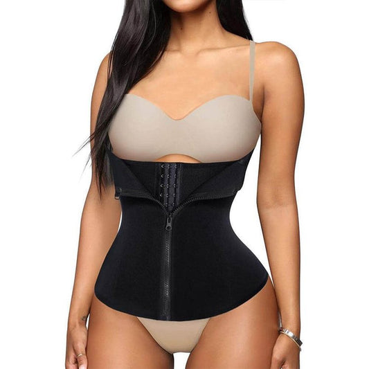 Zipper Hook Double Control Waist Cincher