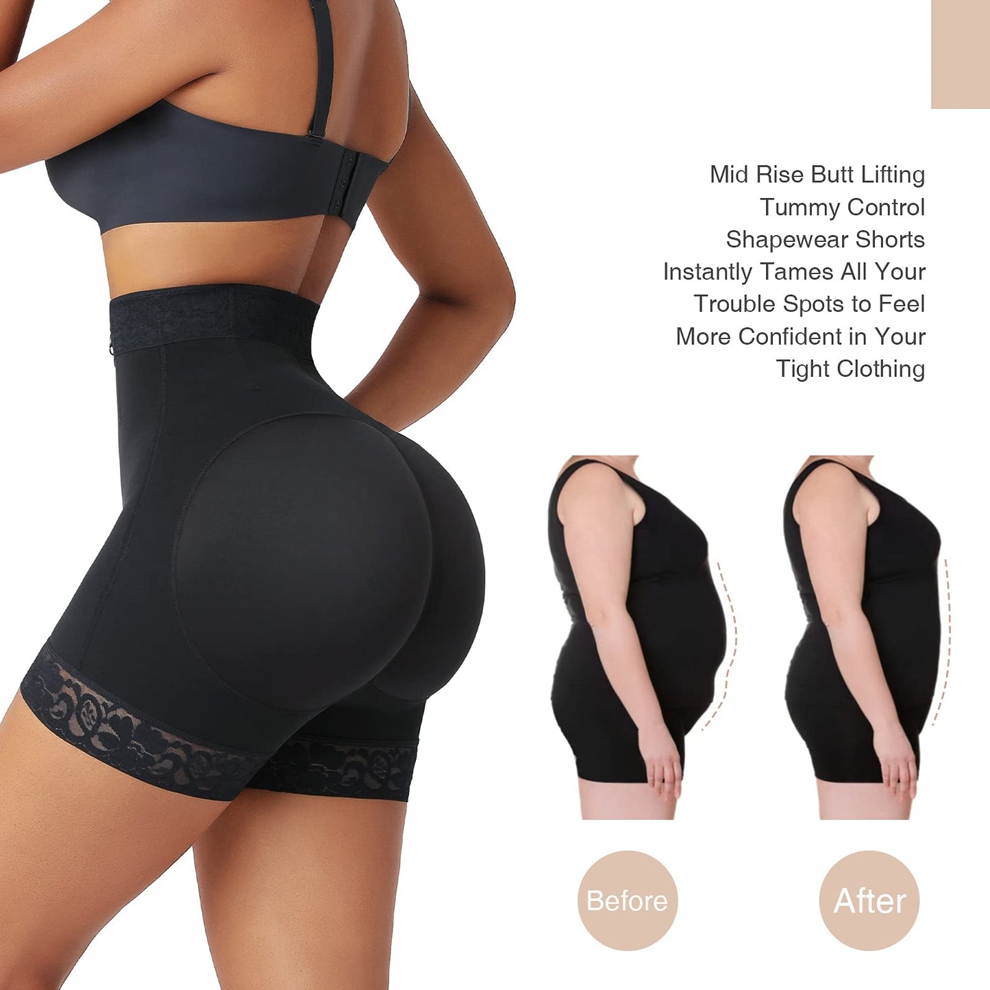 Body Shaper for Women Butt Lifting