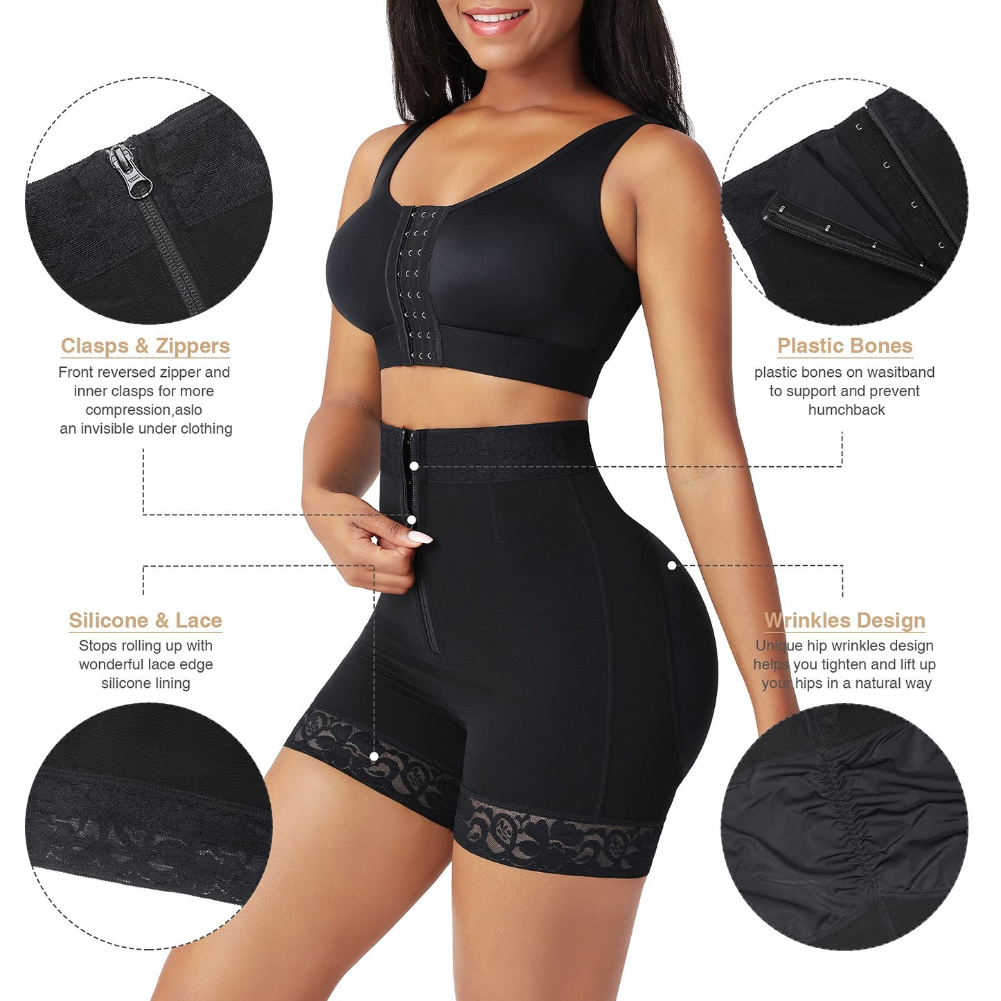 Body Shaper for Women Butt Lifting