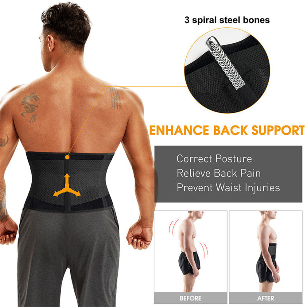 Men Upgraded Slimming Hot Sweat Waist Cincher