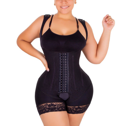 Professional Strong Pressure Body Shaper Fishbone Shapewear PostpartumTummy Control Shapewear Slimming Fajas