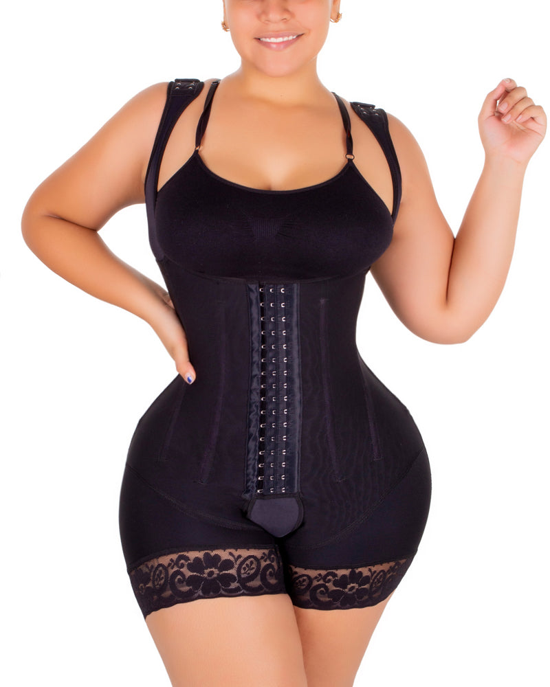 Professional Strong Pressure Body Shaper Fishbone Shapewear PostpartumTummy Control Shapewear Slimming Fajas