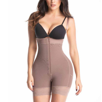 Women Postpartum Recovery Adjustable Shapewear Slimming Fajas Lace Body Shaper