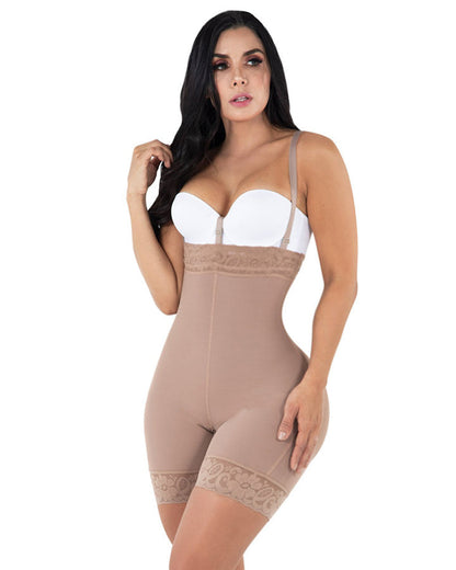 High Waisted Body Shaper Shorts Shapewear for Women Tummy Control Thigh Slimming Technology