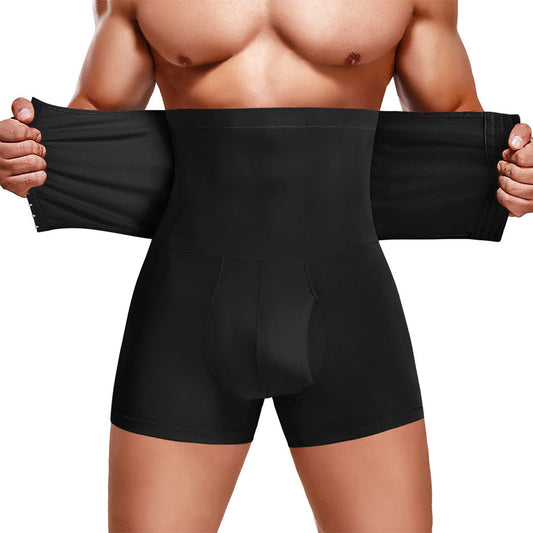 Men Boxer Briefs with Adjust Waist Girdle